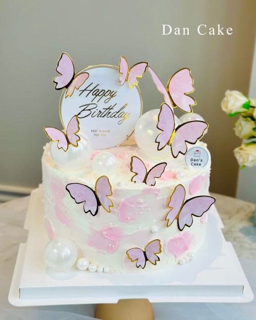 Pink Butterfly Garden 