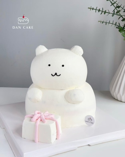 White Bear 3D Cake