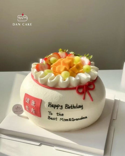 Lucky Pouch Fruit Cake