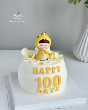 Baby Snake 100-Day Cake