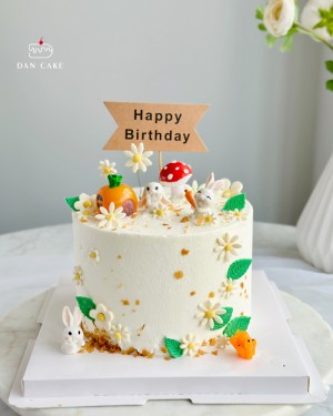 Bunny Garden Cake